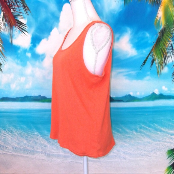 Joe Boxer Heathered Orange Tank Top - Picture 4 of 7